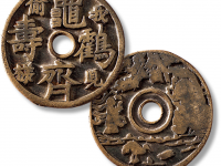 “龟鹤齐寿 我见偷样”背“龟鹤齐寿图”花钱