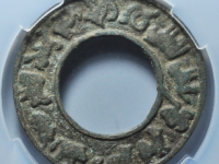 童子戏莲花钱评级币