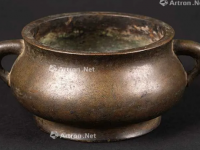 宣德年制款香炉真品图片