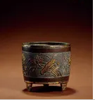 胡文明制铜炉真品图片