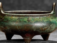 『大明崇祯年制』款冲天耳炉