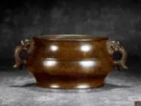 『大明宣德年制』款狮耳炉