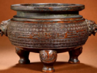钦赐款铜炉真品图片