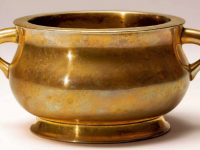 “大明宣德年制”款铜炉