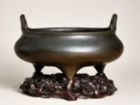 “京造博古斋款”铜炉