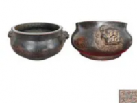 道光戊申行有恒款铜炉