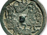 明代麻姑献寿铜镜